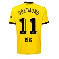 Fotballdrakt Herre Borussia Dortmund Marco Reus #11 Hjemmedrakt 2023-24 Kortermet